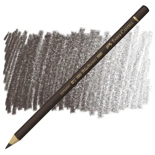 مداد رنگی پلی کروم فابر کاستل Walnut Brown کد 177