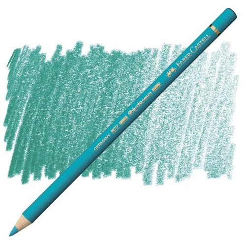 مداد رنگی پلی کروم فابر کاستل کد 156 Cobalt green