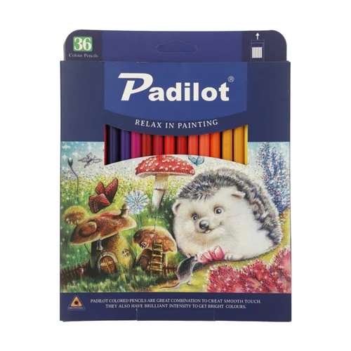 مداد رنگی 36 رنگ جعبه مقوایی پادیلوت