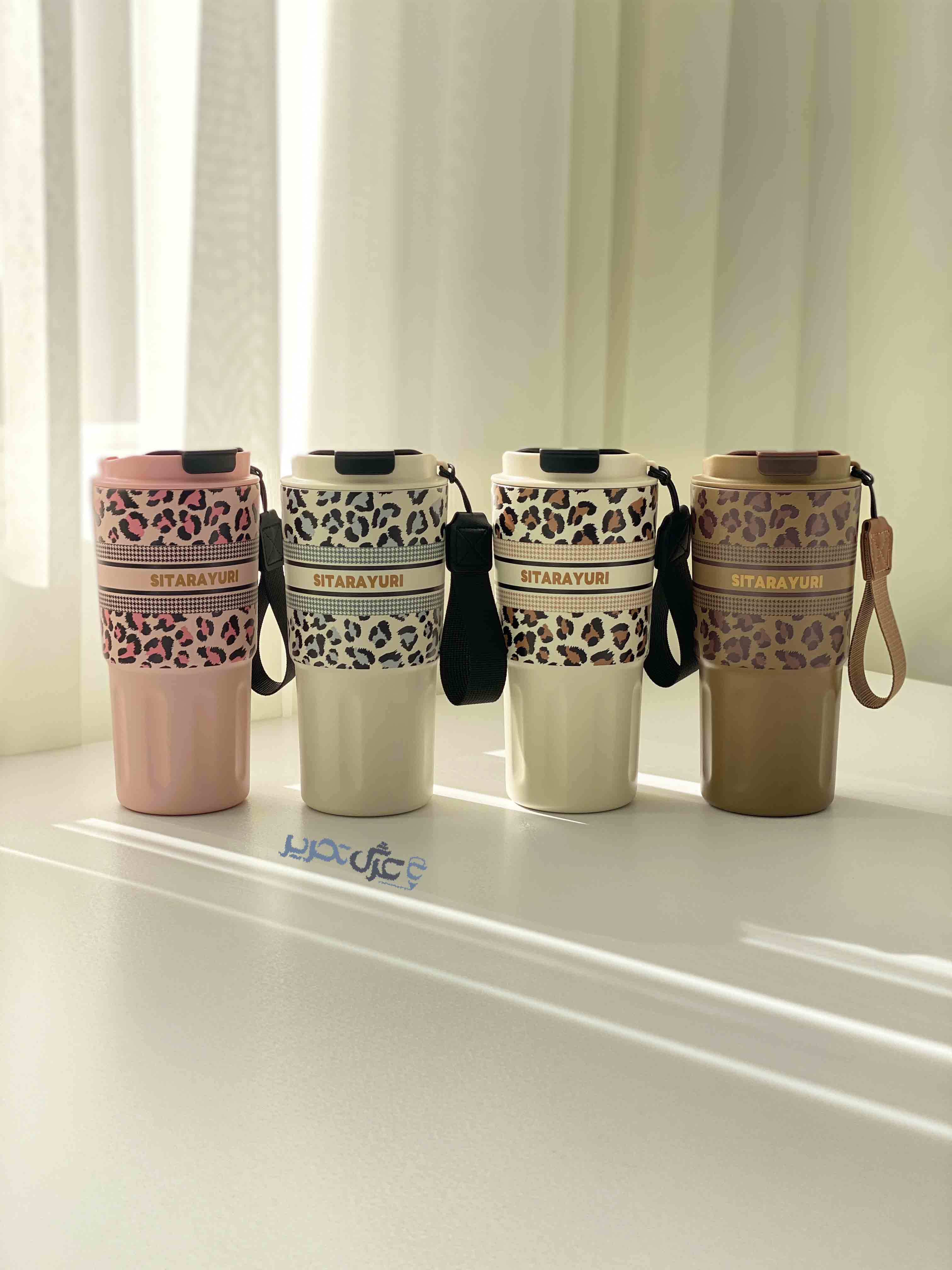 تراول ماگ سیتارایوری 600 میل پلنگی دوحالته