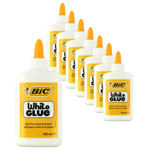 چسب 118 میل white Glue Bic