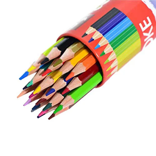 مداد رنگی ووک 24 رنگ لوله ای