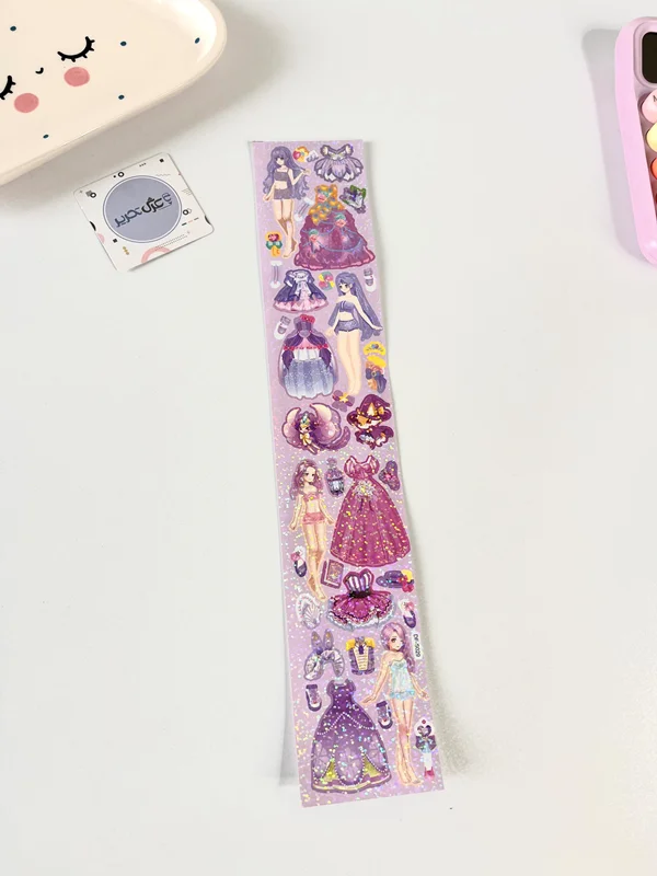 برچسب استیکر دخترانه