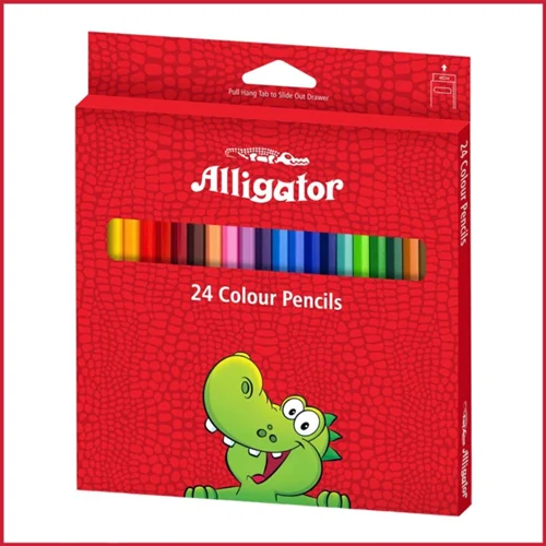 مداد رنگی 24 رنگ  Alligator