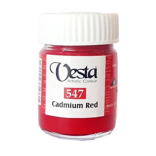گواش وستا کد 547 cadmium red
