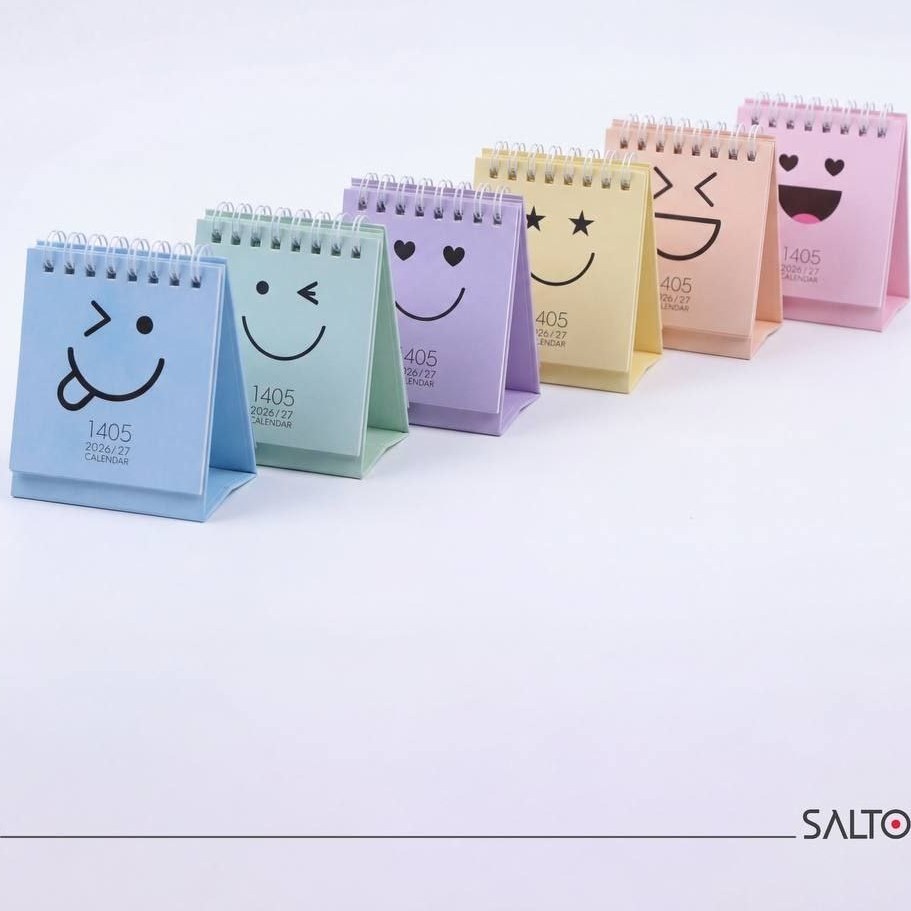 تقویم پاستلی مینی 1405 ایموجی سالتو (SALTO)
