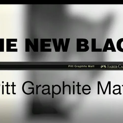 مداد طراحی گرافیت مات فابرکاستل  Pitt Graphite Matt
