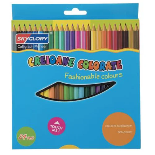 مداد رنگی 24 رنگ اسکای گلوری کد207