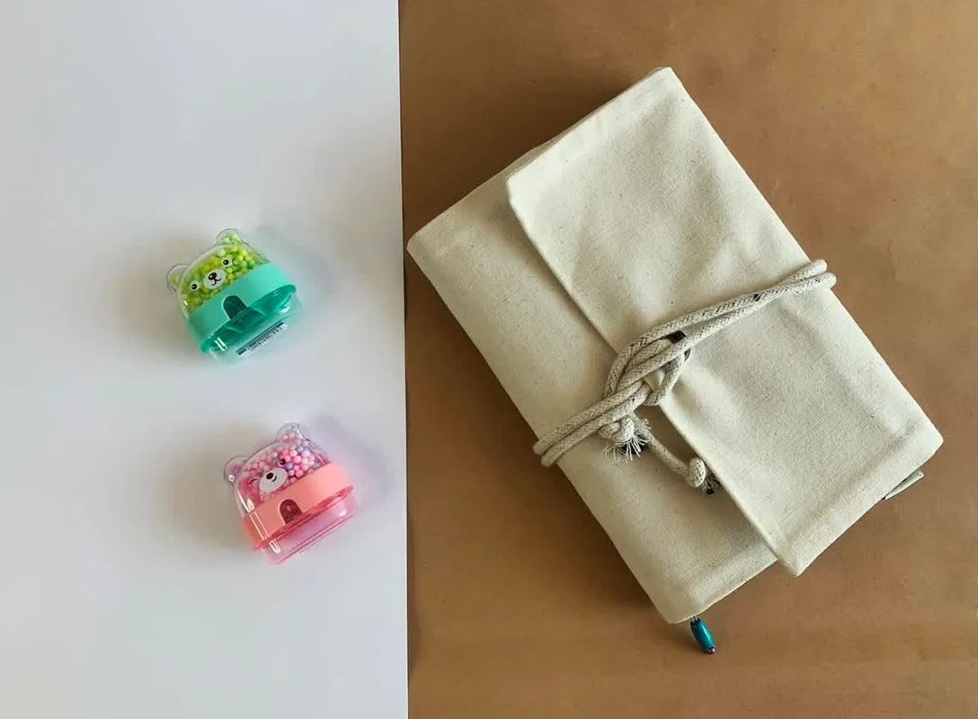 دفتر خاطرات کاور پارچه ای چاپگ