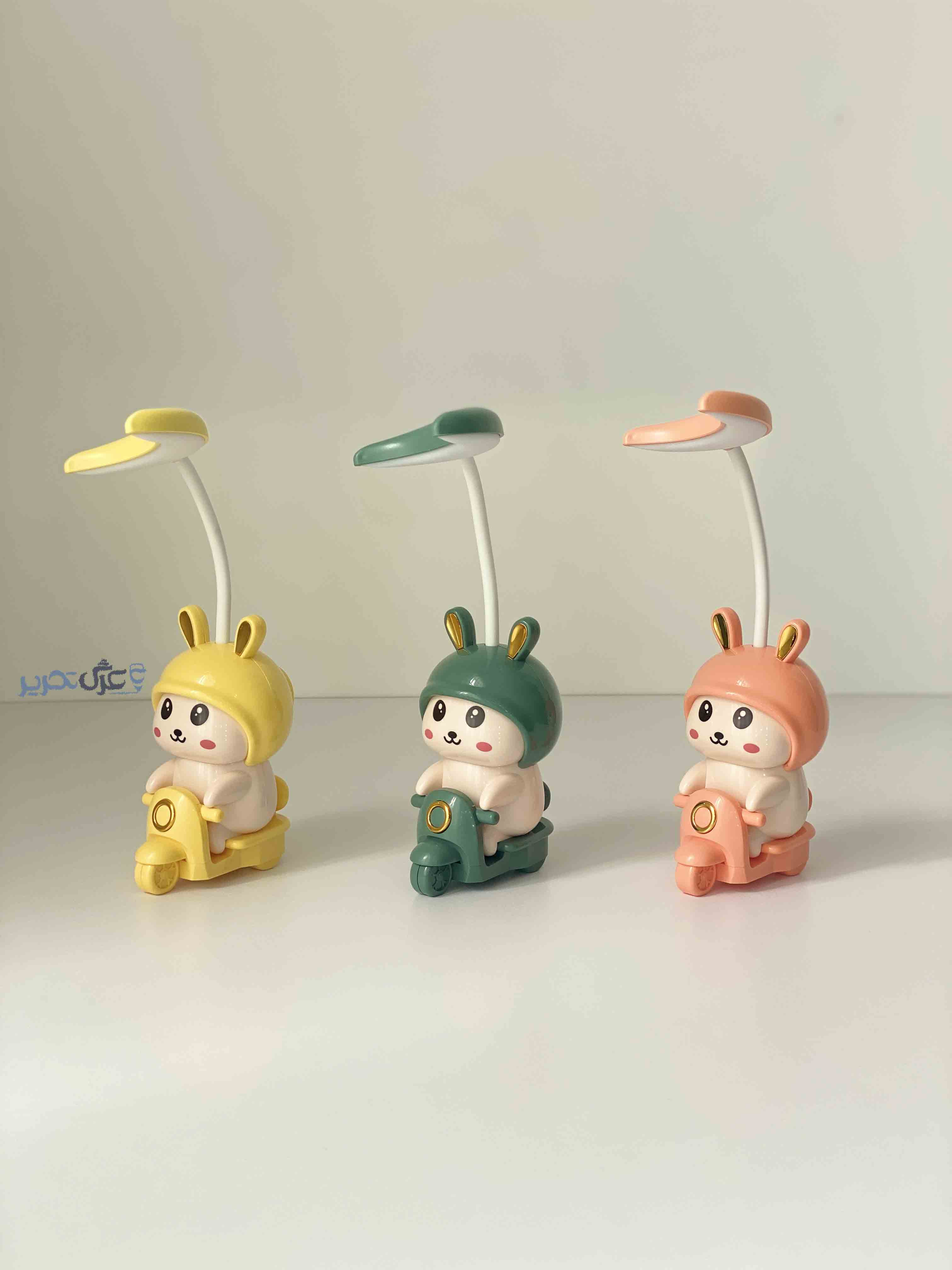 چراغ مطالعه تراش دار خرگوش موتور سوار