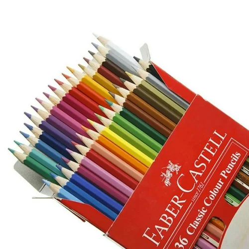 مداد رنگی 36 رنگ  فابر کاستل مدل Classic