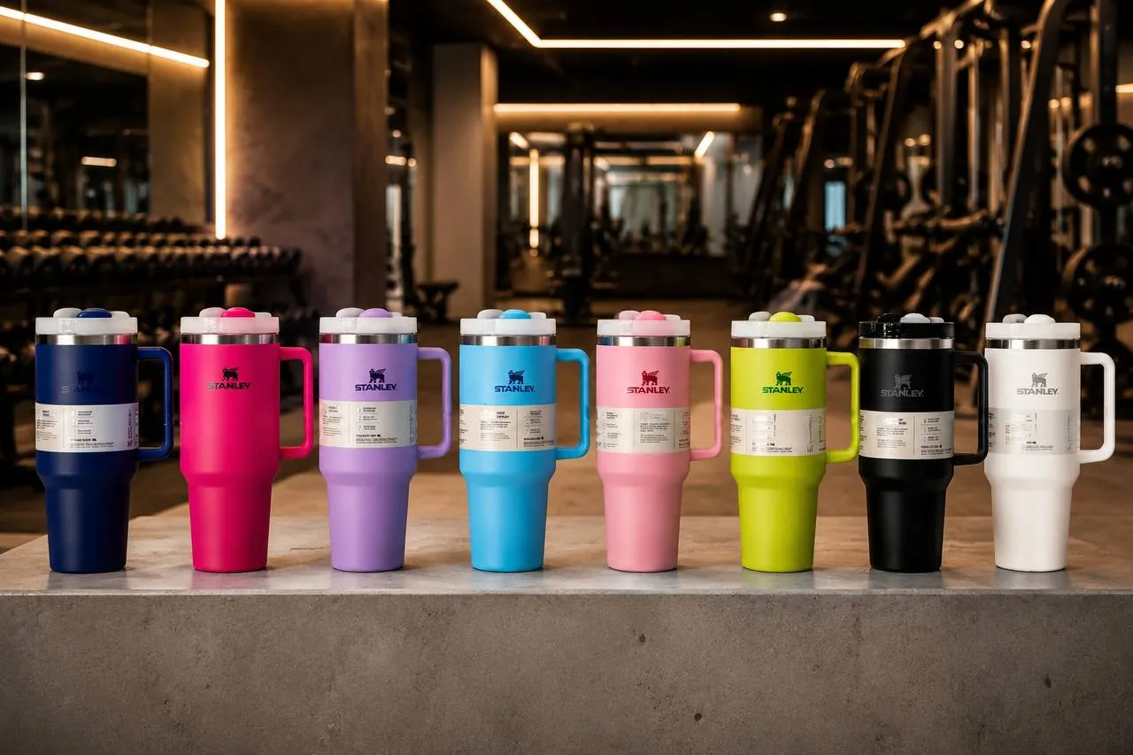 تراول ماگ استنلی مدل FlowState™ Tumbler 1.18L Stanley Quencher H2.0 کد 40oz گنجایش 1.18 لیتر