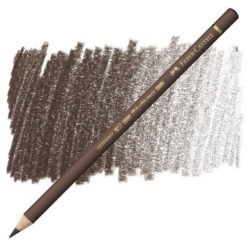 مداد رنگی پلی کروم فابر کاستل Van Dyck Brown کد 176