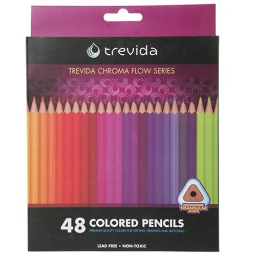 مداد رنگی 48 رنگ ترویدا مدل آرتیست